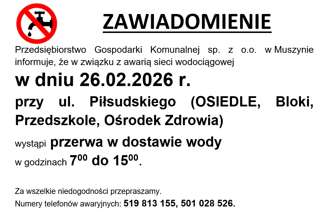Zawiadomienie 26.02.2026